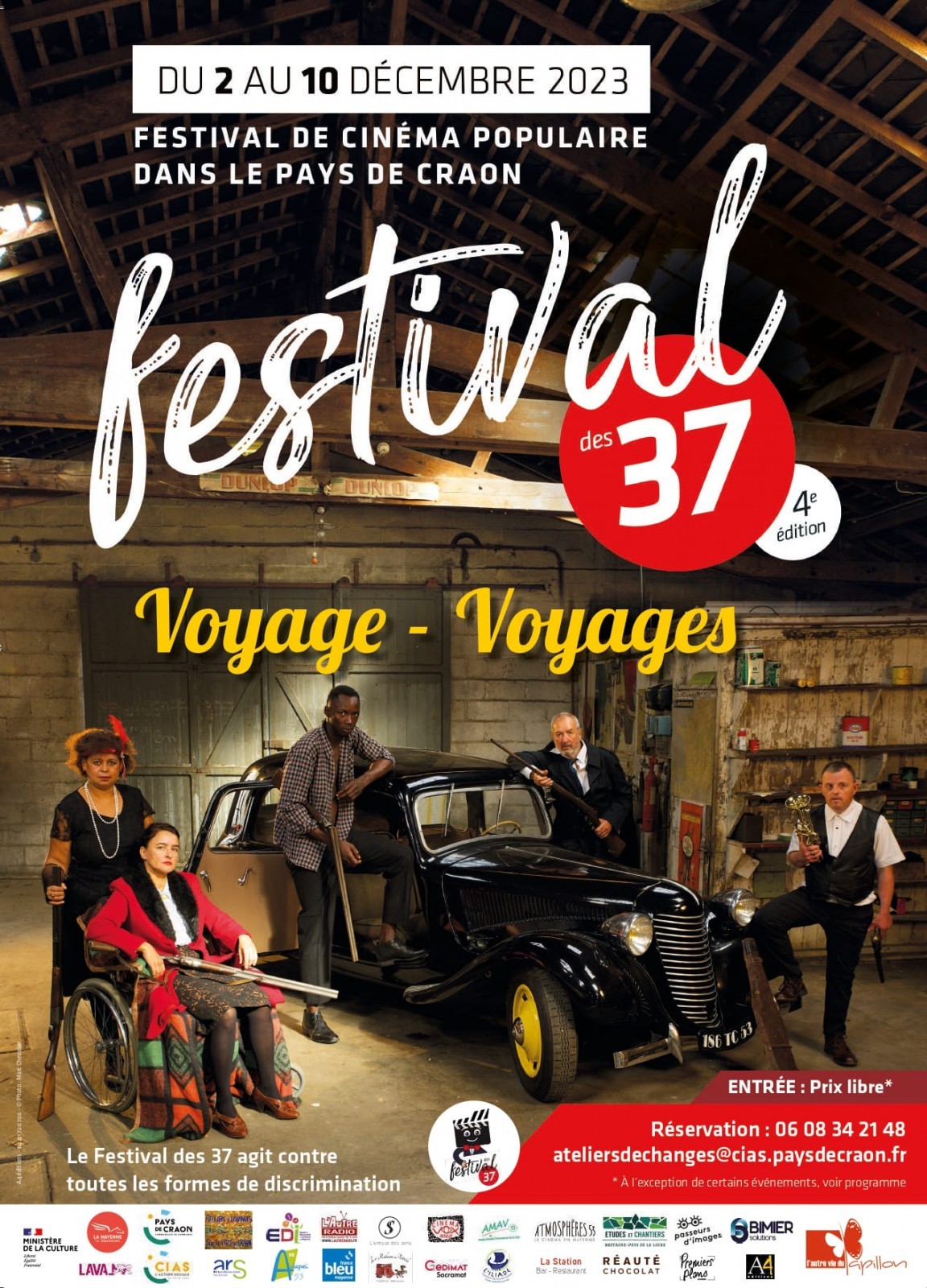 Festival des 37 - Programme du dimanche 3 décembre