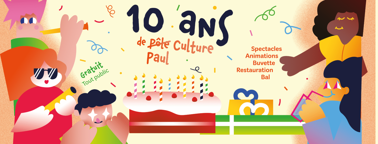 les 10 ans de "Paul" culture