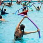 Aquagym d'été : Voyage autour du monde