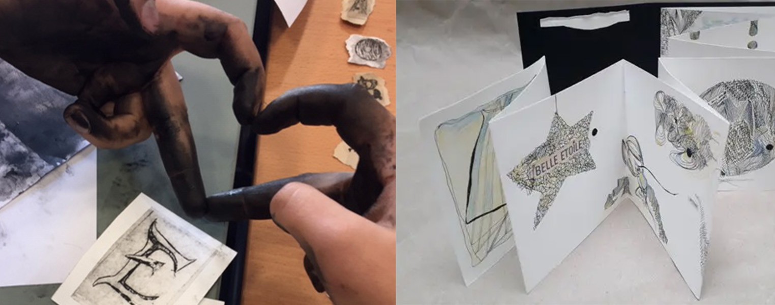 Atelier artistique avec Viviane Michel [report]