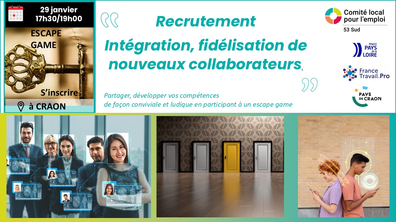 Escape game "Emploi et Recrutement"