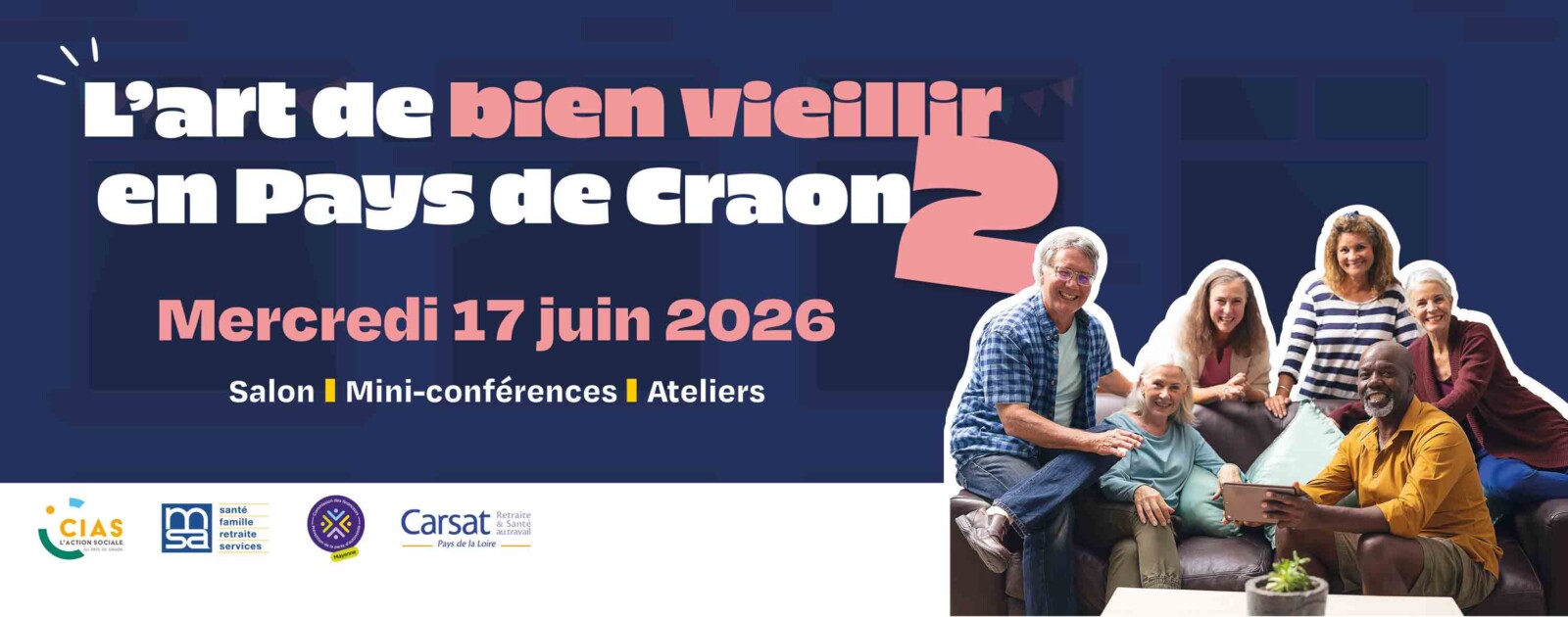 L'art de bien vieillir en Pays de Craon - 2ème édition