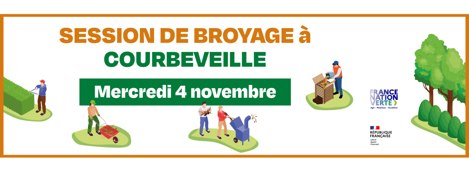 Session de broyage : COURBEVEILLE