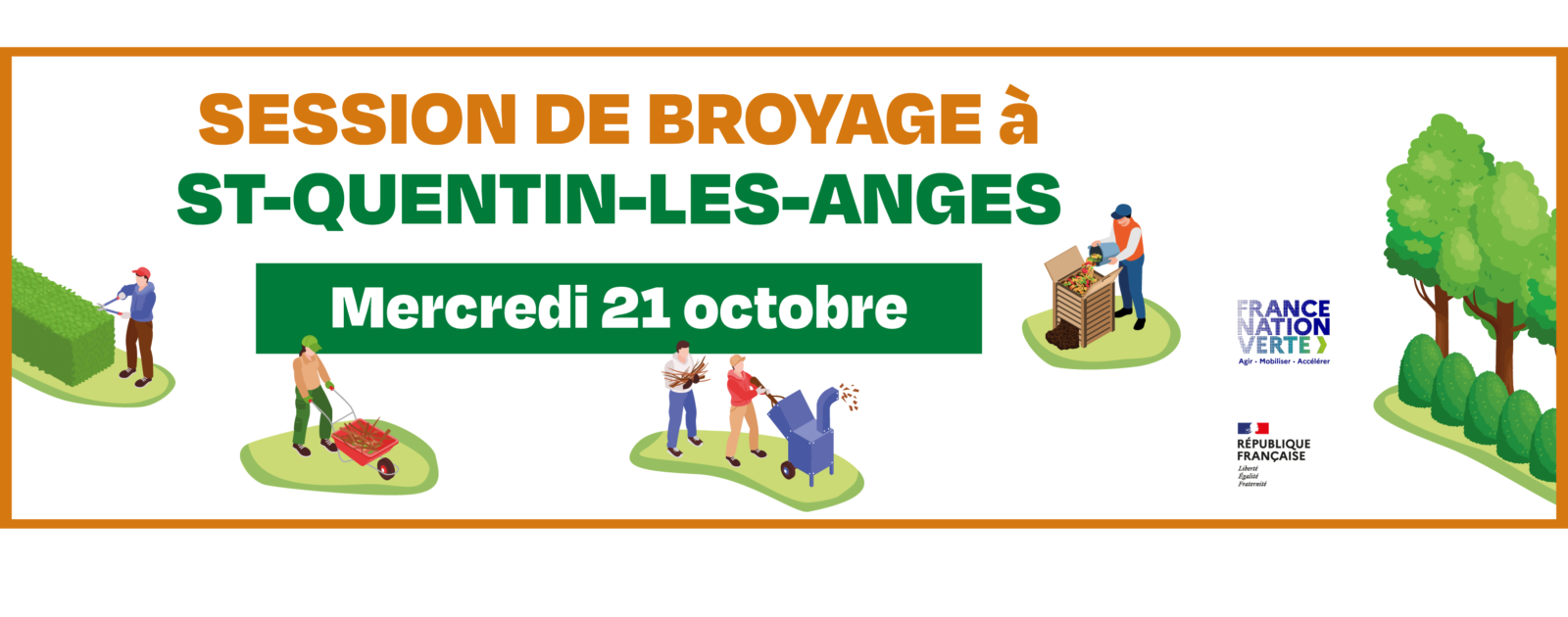Session de broyage : SAINT-QUENTIN-LES-ANGES