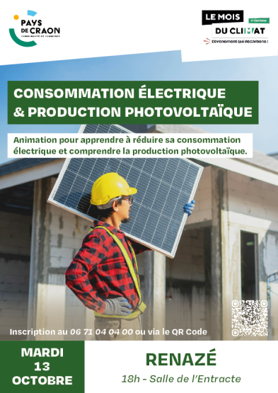 gal sud mayenne-habitat-consommation éléctrique-affiche
